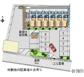 ★手数料０円★会津若松市石堂町　月極駐車場（LP）